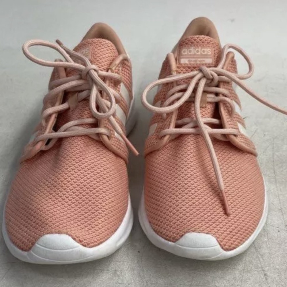 Adidas CloudfoamQT Racer Running Shoes, Haze Coral Size 9.5 M Like New MSRP $80